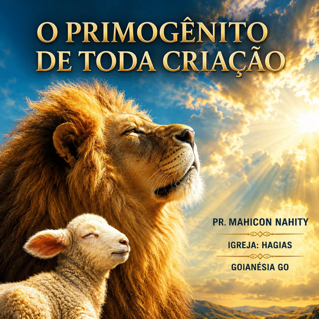 O primogênito de toda a criação